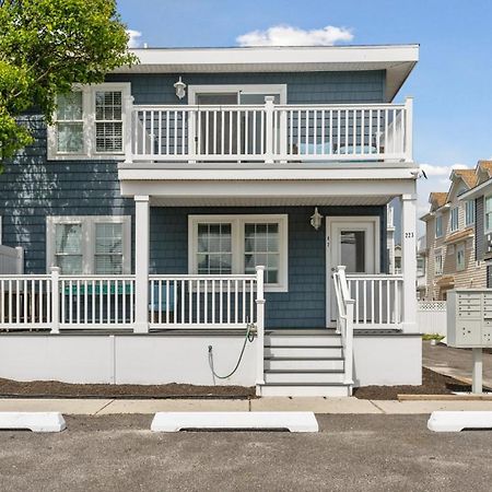 Beach Block Parking Modern Decor Porch Brigantine Exterior photo